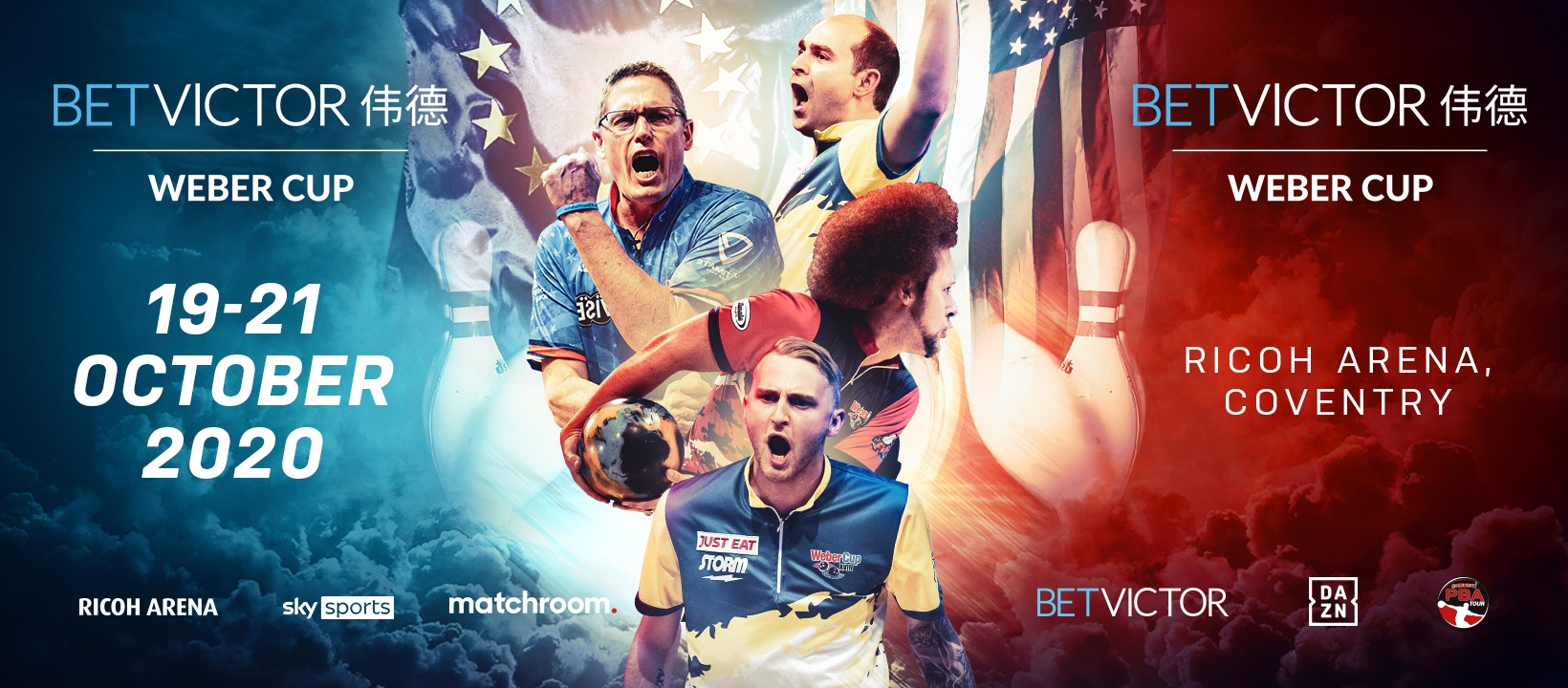 Be On The BetVictor Weber Cup Big Screens!